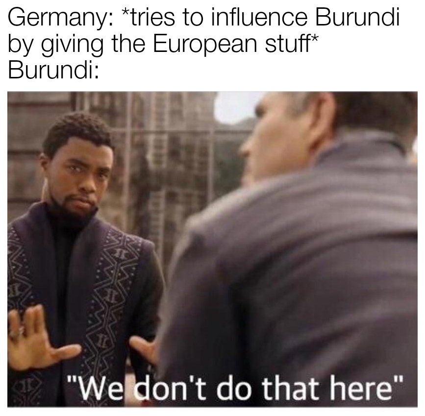 Burundi and Germany history